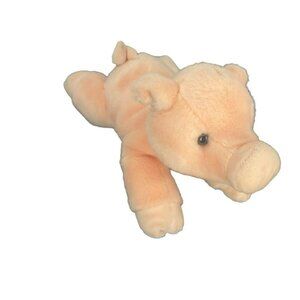 Aurora Pig RARE soft stuffed‎ animal beanie Percy Mini Flopsie piggy piglet